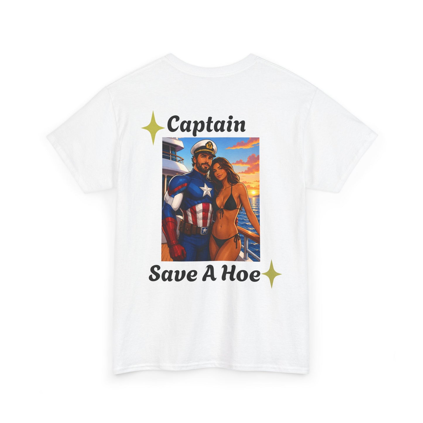 Captain Save A Hoe Tee