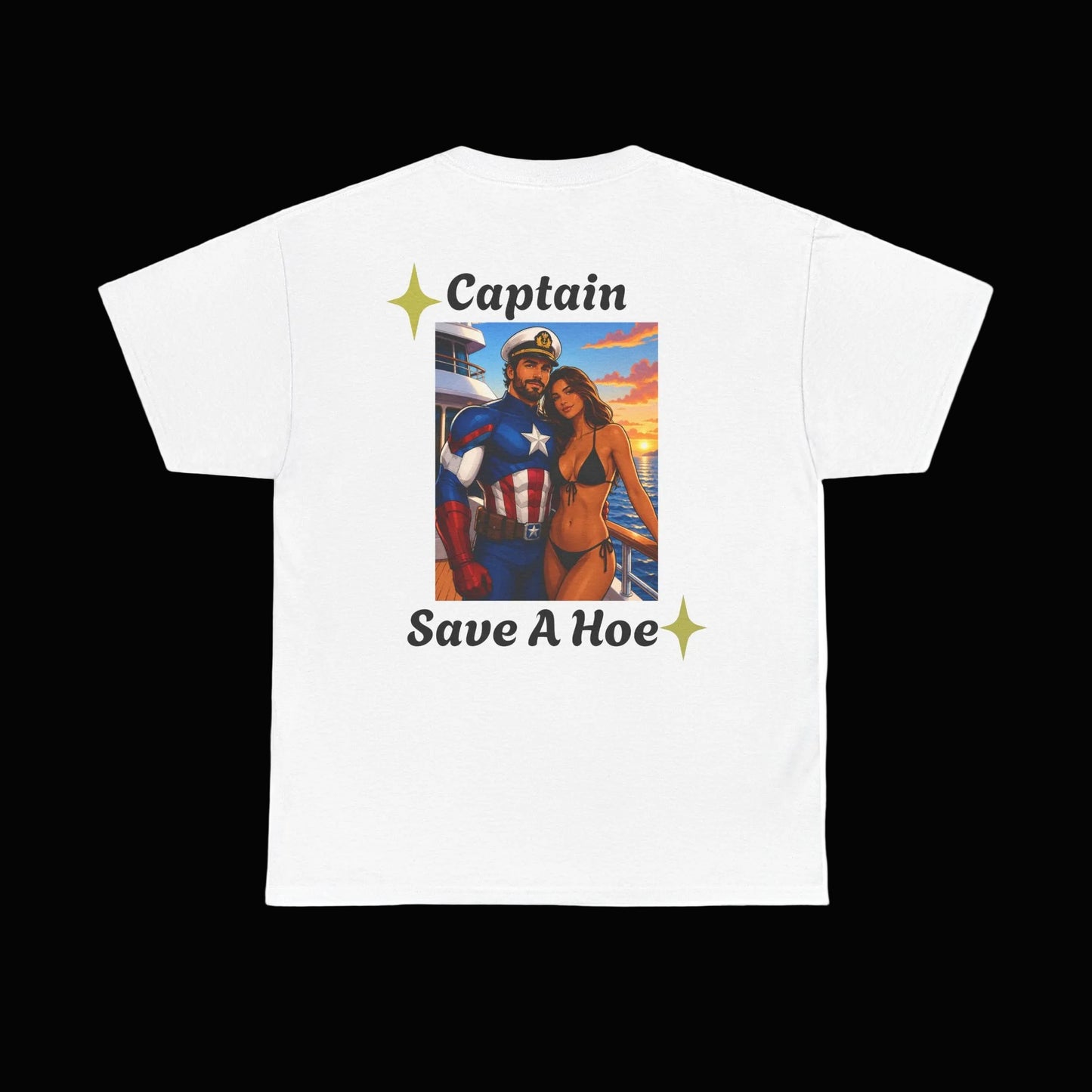 Captain Save A Hoe Tee